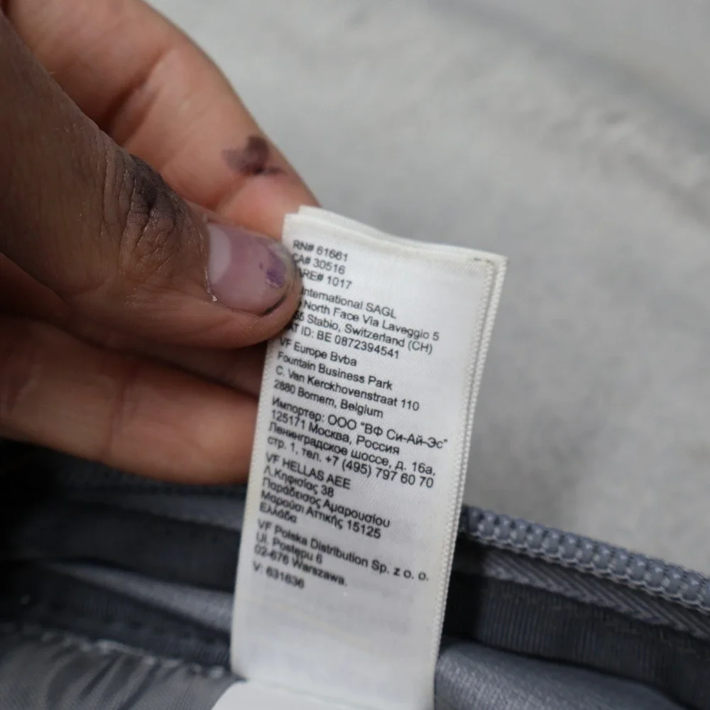 North Face Backpack Men OS‎ Grey Connector Travel Outdoor Commuter Daypack LOGO
